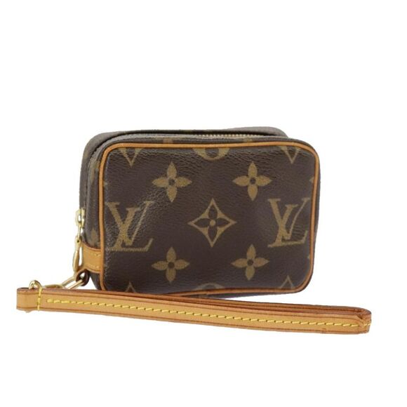 Louis Vuitton Wapiti Brown Canvas Clutch Bag (Pre-Owned) - Picture 1 of 16